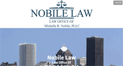 Desktop Screenshot of nobilelaw.com